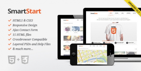 SmartStart - Responsive HTML5 Template (ThemeForest)
