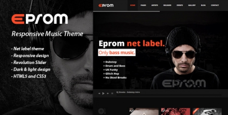 Eprom - Responsive Music Theme (ThemeForest)